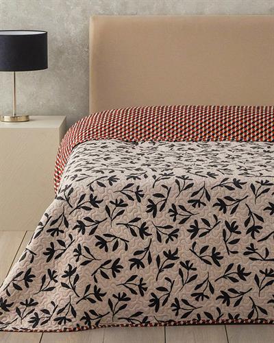 Vinette Многофункционално Покривало Двоен 200x220 см Черен