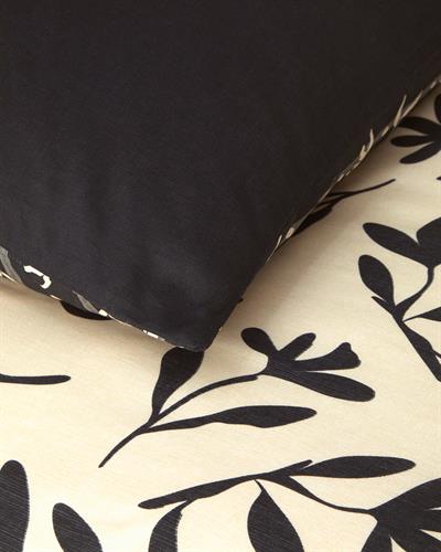 Vinette Спален Комплект Кралски размер Мек памук с дигитална щампа 240x220 см Бежов