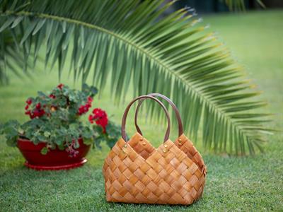 Vintage КОШНИЦА 35x17x22 cm Brown,