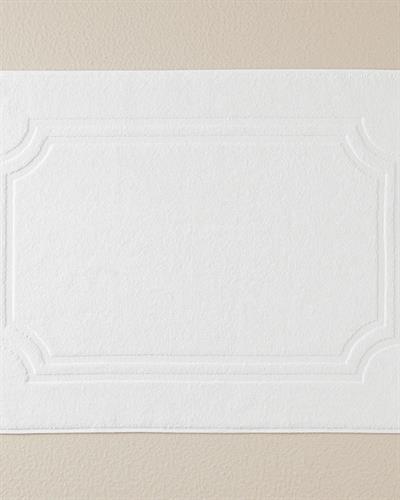 Viola Кърпа За Крака Жакардово кадифе Памучен 50x70 см Екрю