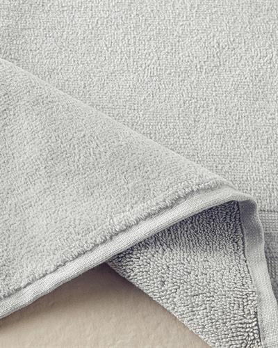 Viola Кърпа За Крака Жакардово кадифе Памучен 50x70 см Сив