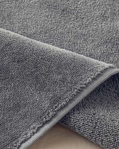 Viola Кърпа За Крака Жакардово кадифе Памучен 50x70 см Антрацит