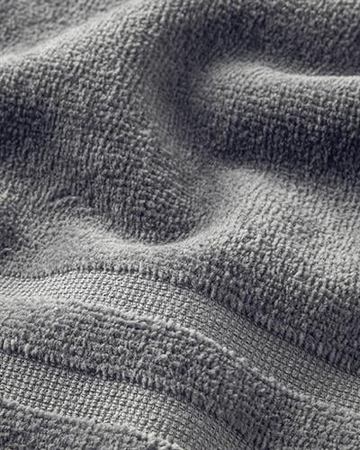 Viola Кърпа За Крака Жакардово кадифе Памучен 50x70 см Антрацит