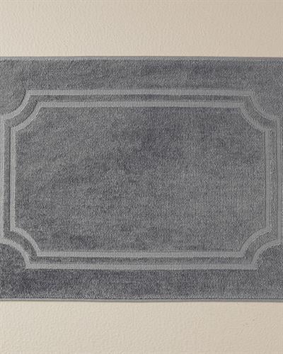 Viola Кърпа За Крака Жакардово кадифе Памучен 50x70 см Антрацит