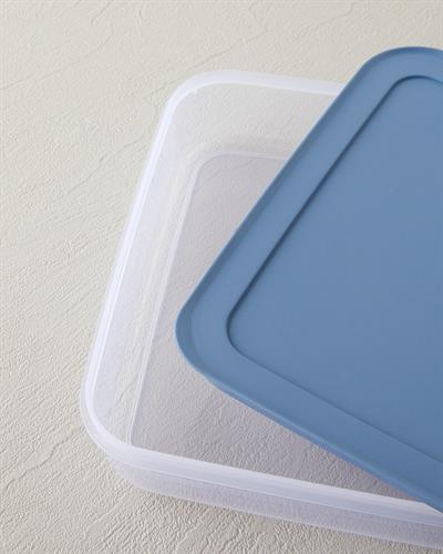 Virginie Кутия За Съхранение Пластмаса 2,6 л Син