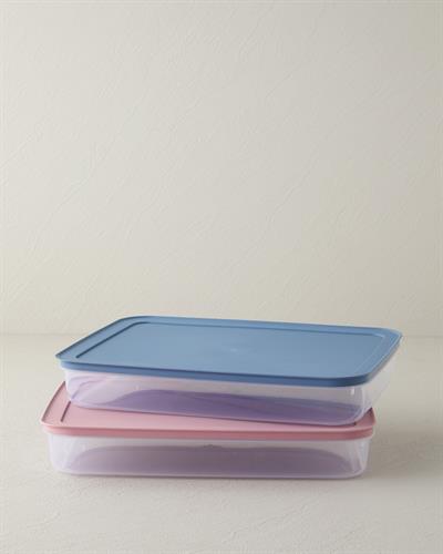 Virginie Кутия За Съхранение Пластмаса 2,6 л Розов