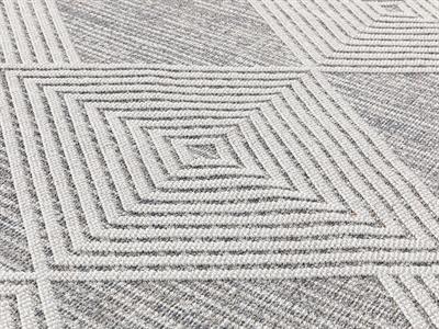 Visterya Килим Тъкан, Сиво, 80 X 150 Cm