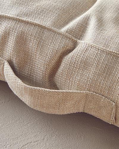 Vitality Декоративна Възглавница За Под 50x50 см Екрю