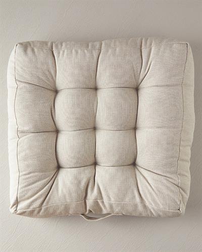 Vitality Декоративна Възглавница За Под 50x50 см Екрю