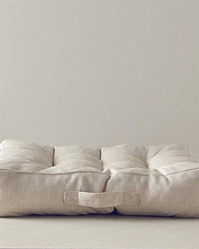 Vitality Декоративна Възглавница За Под 50x50 см Екрю