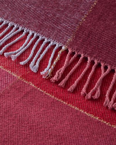 Viva Одеяло Единичен Памучен с брокат 150x200 см Розов