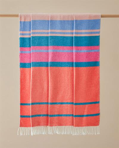 Vivacious Одеяло Единичен Памучен с брокат 150x200 см Оранжев