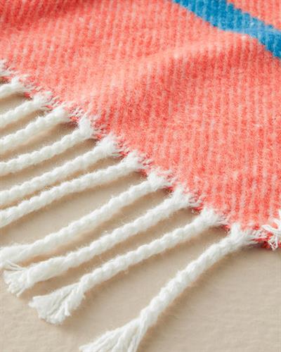 Vivacious Одеяло Единичен Памучен с брокат 150x200 см Оранжев