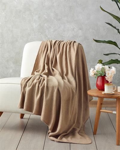 Vividline Шал За Диван 130x170 см Визон