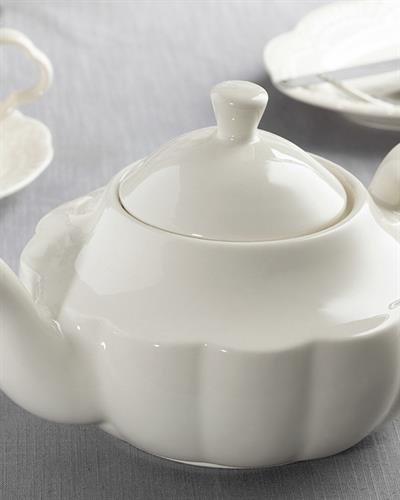 Viyana Чайник Порцелан 1L Лек крем