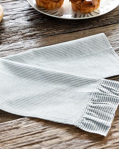 Volant Кърпа За Изсушаване С Волан, Памучен, Зелено, 30 X 50 Cm