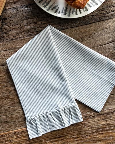 Volant Кърпа За Изсушаване С Волан, Памучен, Зелено, 30 X 50 Cm