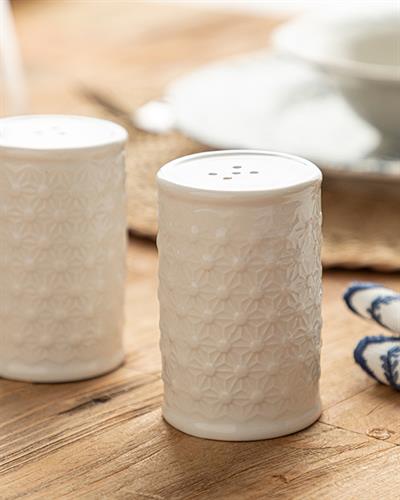 Volga Съд За Поправки Порцелан, Бяло, 5 X 5 X 7,5 Cm