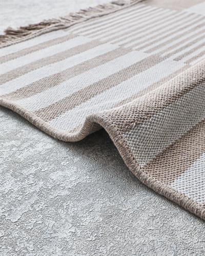 Тъкан Килим Памук/Памучен полиестер 80x150 cm Кремав