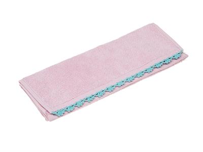 Waffle ХАВЛИИ ЗА РЪЦЕ С дантела Копанакили 30x45 cm Pink