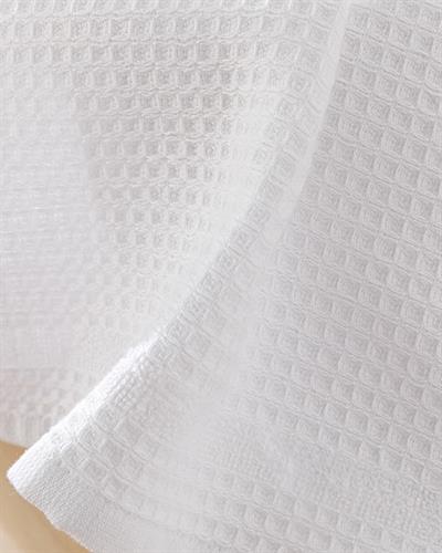 Waffle Detaylı Кърпа За Ръце С вафлена структура 30x30 см Бял
