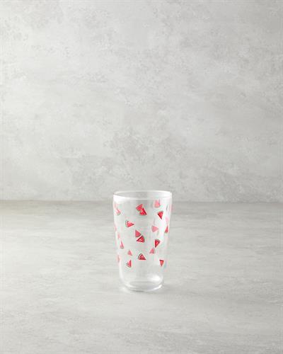 Watermellies Чаша 3 бр. Стъкло 400 мл Червен