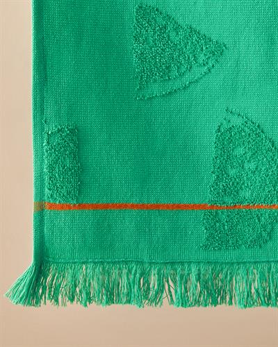 Watermelon Кърпа За Плаж Памучен 70x140 см Зелен