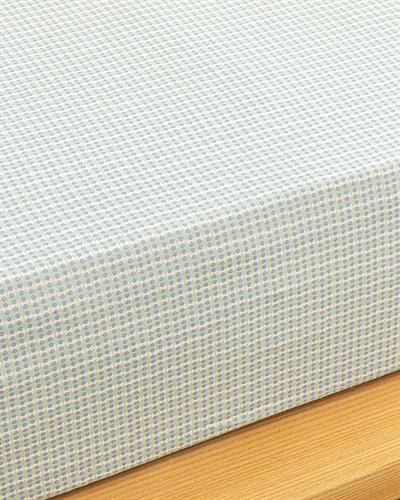 Wave Dots Easy to Iron For One Person Sheet 160x240 cm Seledon,