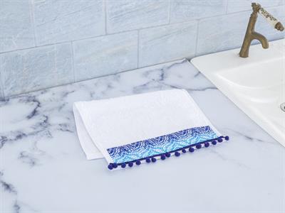 Wavey ХАВЛИИ ЗА РЪЦЕ Отпечатано 30x45 cm White