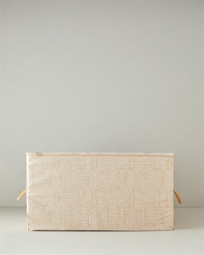 Wavy Калъф За Дрехи 74x46x46 cm Бежов