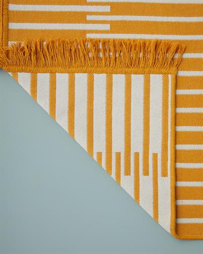 Wesley Тъкан Килим 120x180 см Горчица