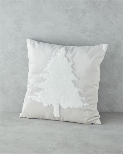 Whitestar Декоративна Възглавница С бродерия 45x45 см Екрю