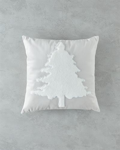 Whitestar Декоративна Възглавница С бродерия 45x45 см Екрю