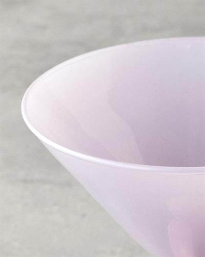 Whitney Чаша 2 части за 2 души Стъкло 175 мл Розов - Лилав