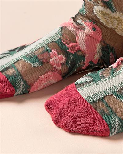 Wild Flower Нюд Чорап Дамски, Розово, 36-40