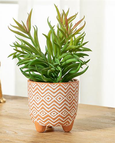 Wild Flowers Изкуствено Цвете Във Ваза Зелено, 0