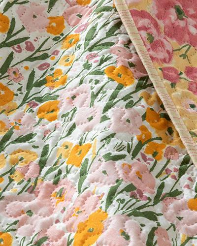 Wild Flowers Многофункционално По Единичен Размер, Розово, 160 X 220 Cm