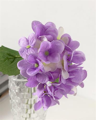 Wild Hortensia Изкуствено Цвете 56 см Виолетов..