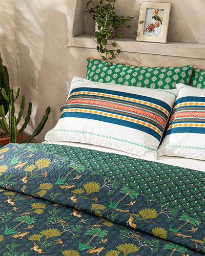 Wild Wood Многофункционално Покривало Единичен 160x220 см Петроленосин