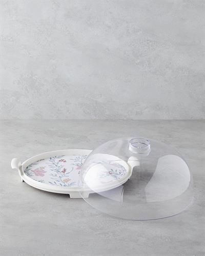 Стойка За Кекс Меламин 30 см Шарен