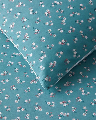 Спален Комплект Единичен Памучен 160x200 см Зелен