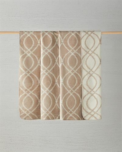 William Одеяло Единичен Памучен 150x200 см Бежов