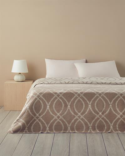 William Одеяло Единичен Памучен 150x200 см Бежов