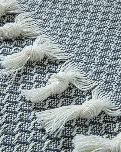 Willow Покривка За Легло К Двоен Размер, Тъкан, Сиво, 240 X 260 Cm