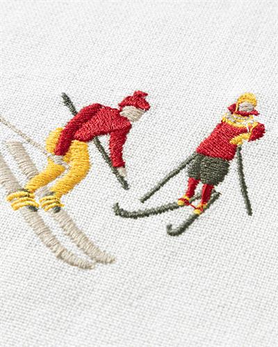 Winter Enjoy Американзки Сервиз Памучен, Кремово, 30 X 45 Cm