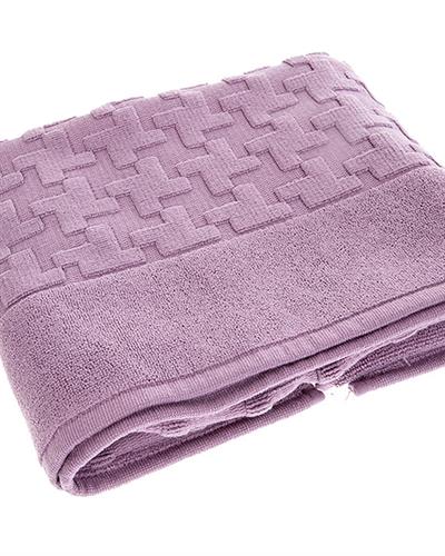 Winter Life Кърпа За Крака Жакардов 60x100 см Светловиолетов