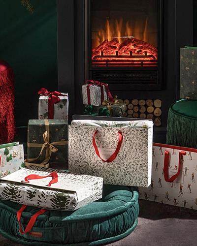 Winter Vacay Спално Бельо Компле Двоен Размер, Памучен, Червено, 200 X 220 Cm