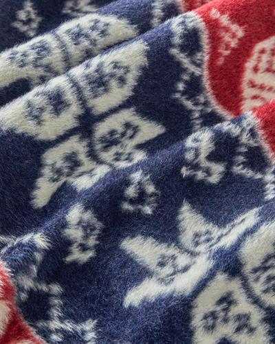 Winterfell Тв Одеяло Акрил 130x170 см Червен - Морскосин