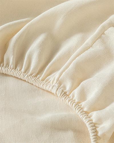 Wooden Спално Бельо Компле Единичен Размер, Боядисана Естествена Прежда, Бордо Червено, 160 X 220 Cm