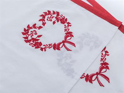 Xenia АМЕРИКАНЗКИ СЕРВИЗ 2 комплекта Бродирани 33x48 cm Red